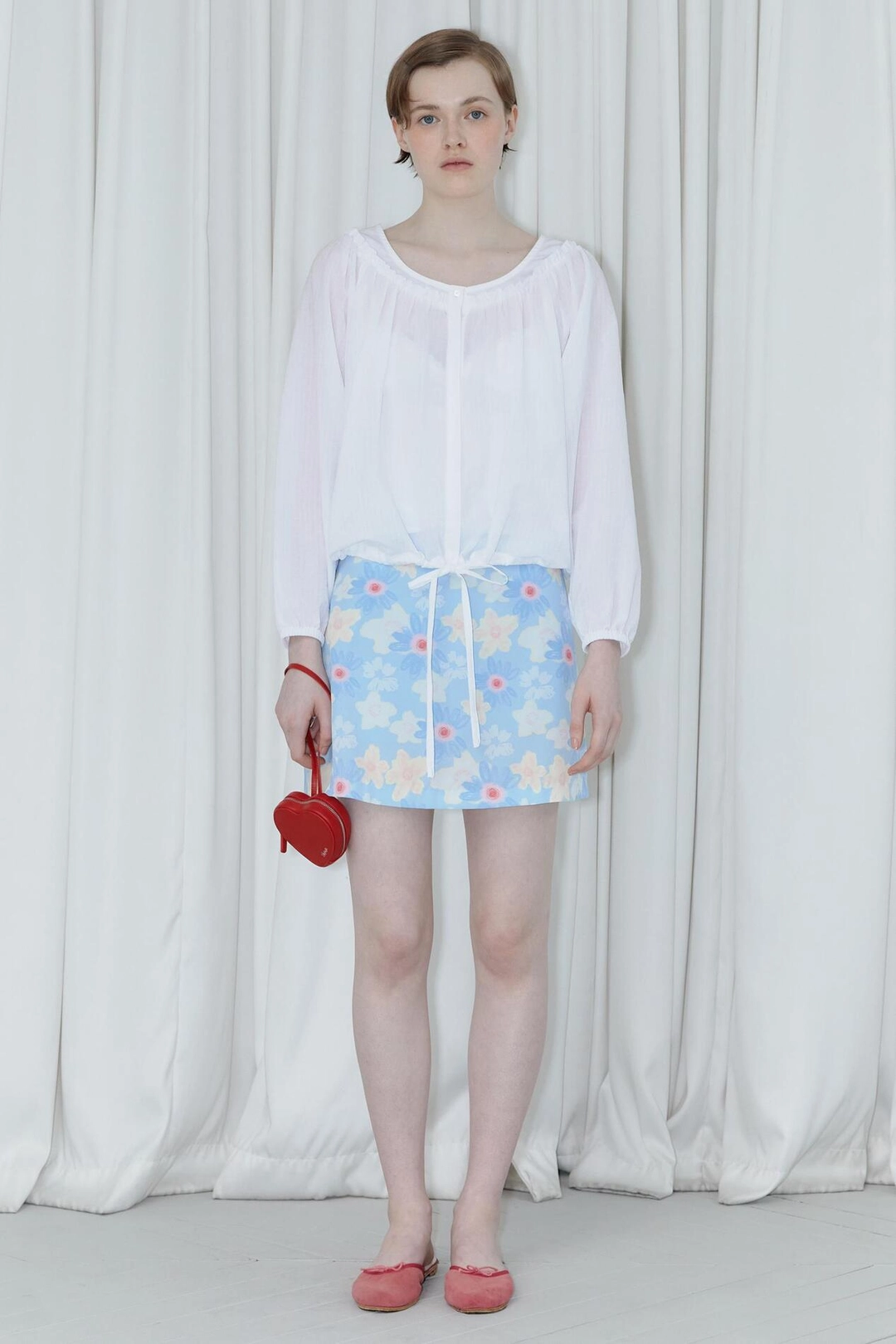 시눈 Heart Handbag (Red) 상품 이미지 3