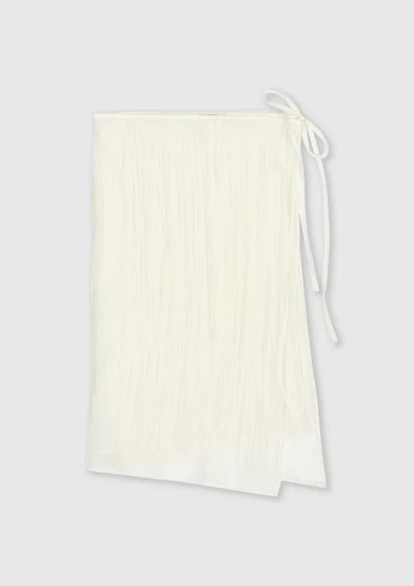 Layered Wrap Skirt (Ivory)