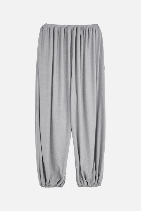 Wide Balloon Pants _ Gray