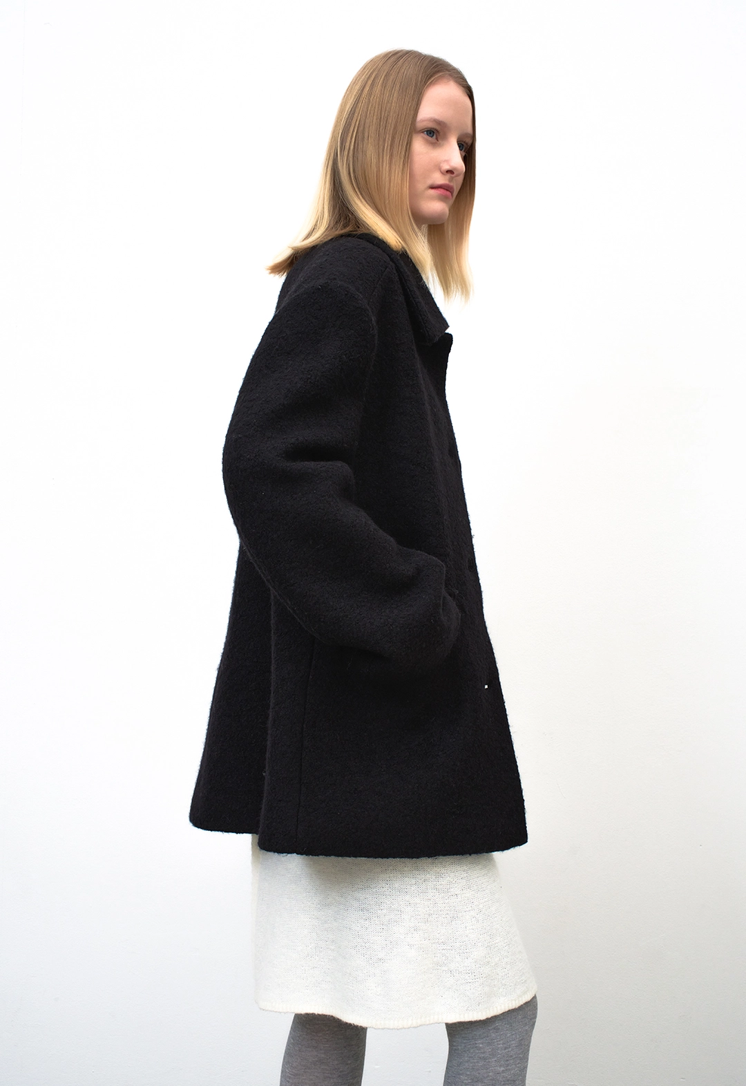 아뜰리에 나인 (CT-1468)WOOL BOUCLE OVERFIT JACKET 상품 이미지 3