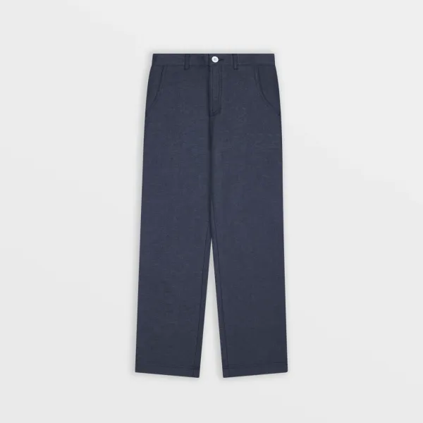 Two Button Denim Pants (Indigo)