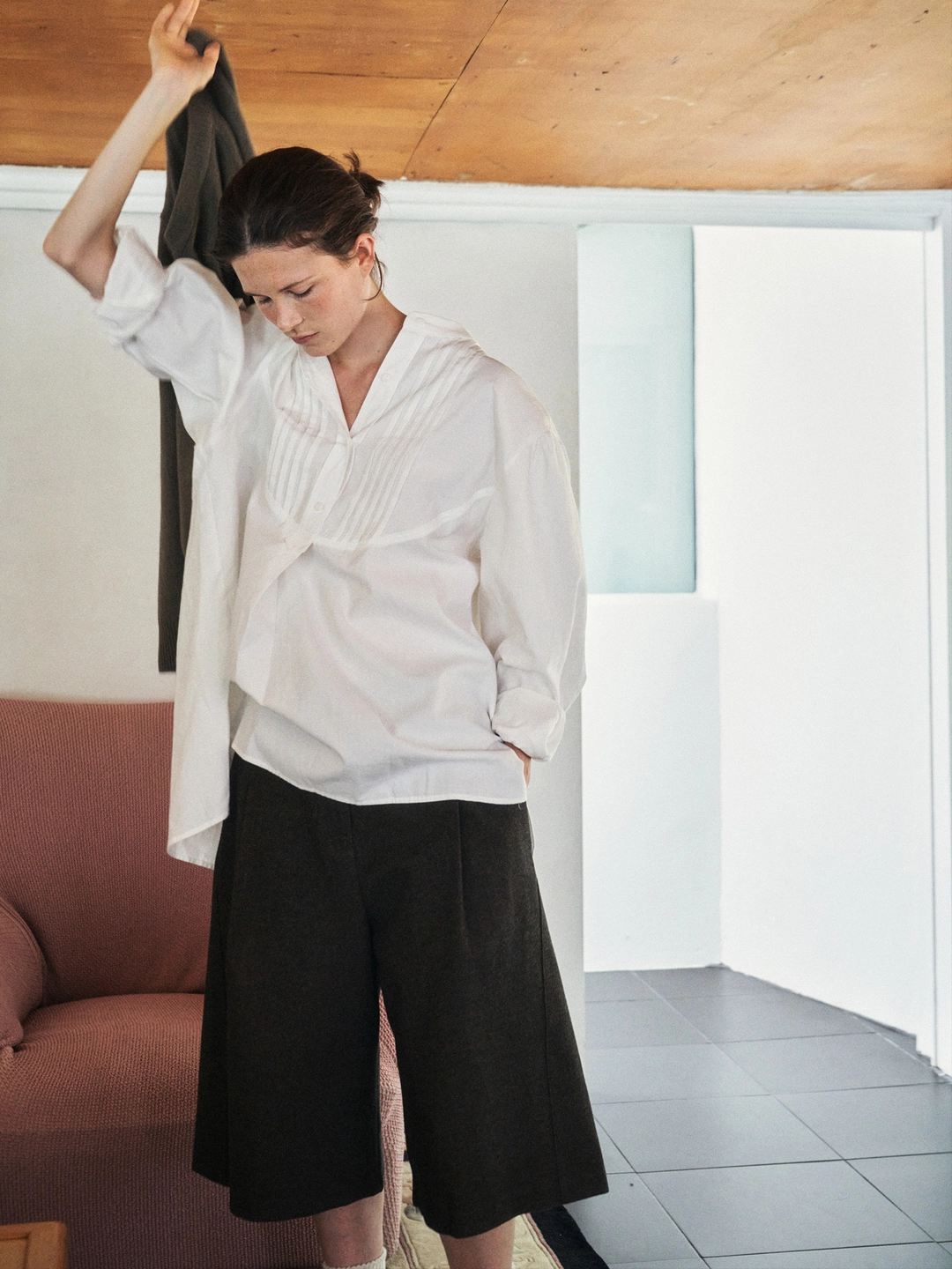 리볼드 Wool Bermuda PT_(Brown) 상품 이미지 1