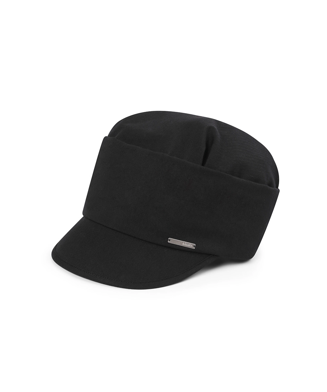 미세키서울 [Flagship Store Exclusive] Wide band newsboy cap BLACK 상품 이미지 2