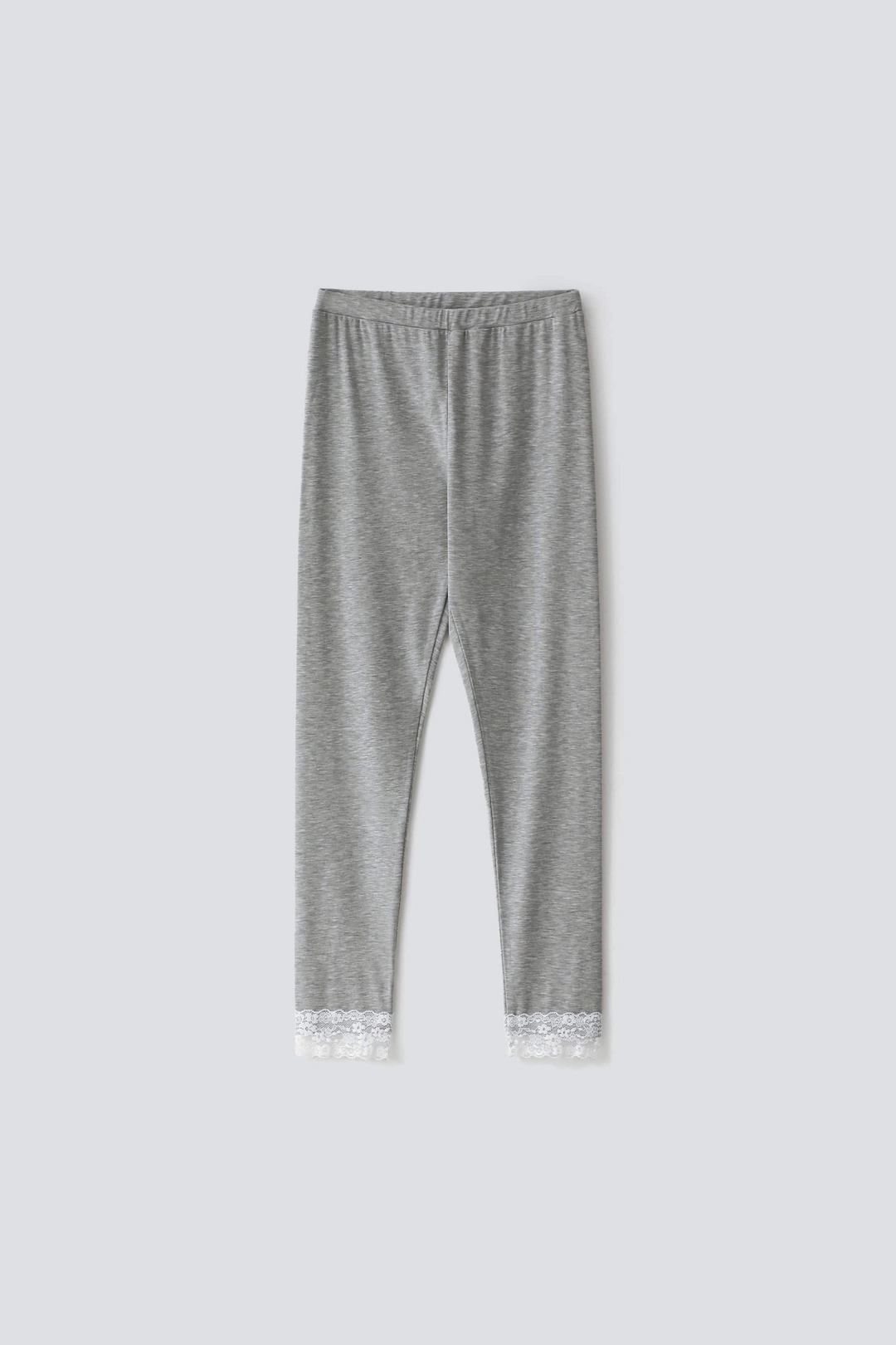 마조네 LACE TRIM LEGGINGS_MELANGE 상품 이미지 1