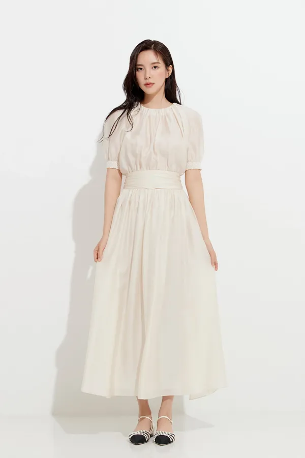 NO.4 DRESS - CREAM