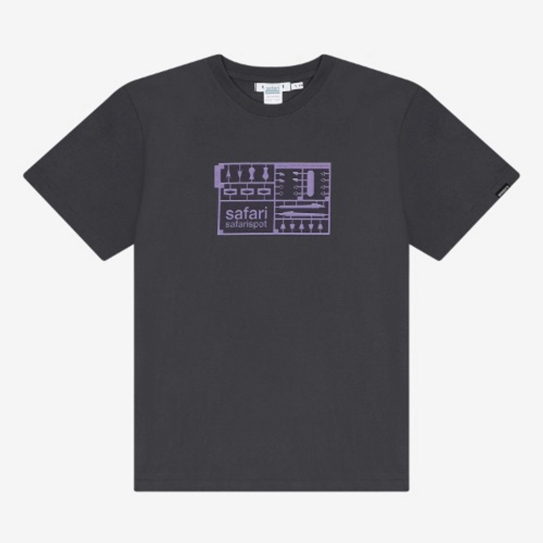 사파리스팟 Authentic Gunpla Toy Tee (Charcoal) 상품 이미지 2