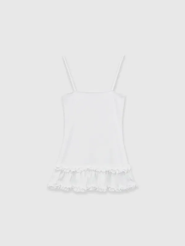 14th 재입고 [Essential] Frill Camisole (Ivory)