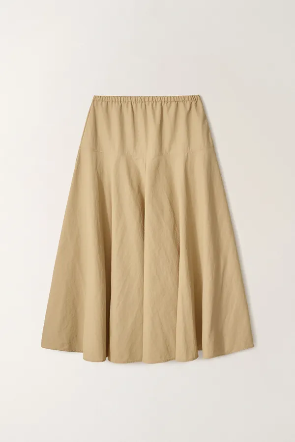 플레어 맥시 스커트 (Beige)_2GSUSK07