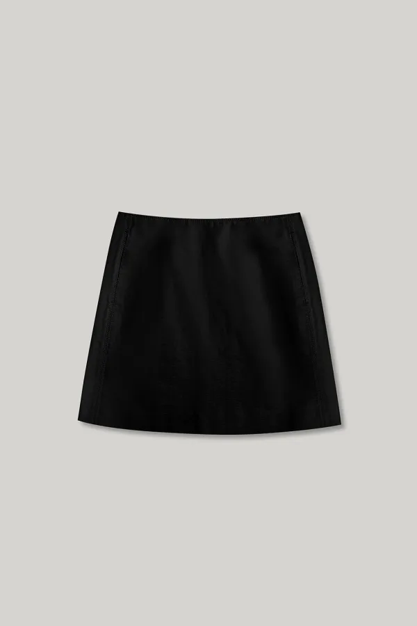 Enzo Cotton Mini Skirt