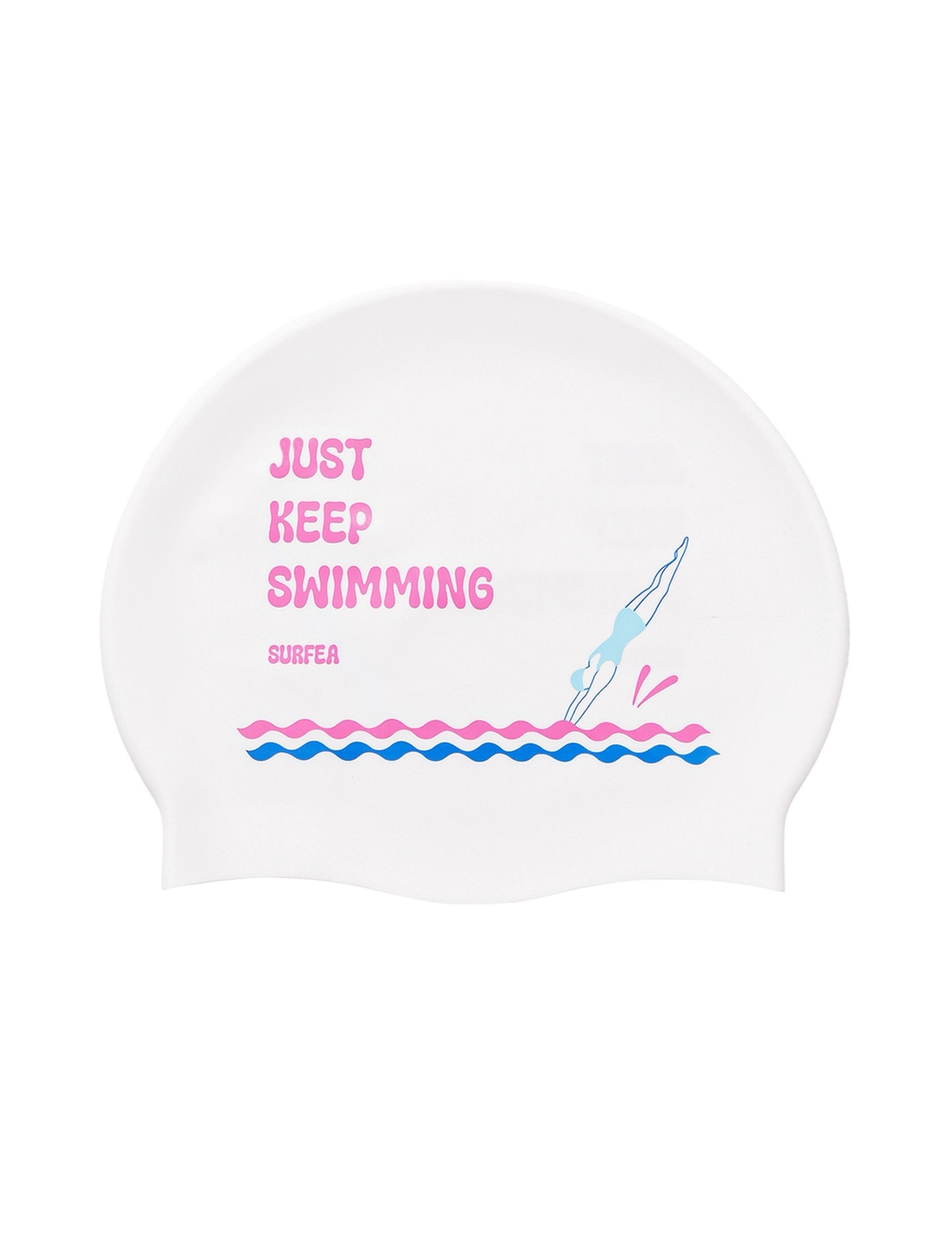 써피 KEEP SWIMMING SWIM CAP_PINK 상품 이미지 2