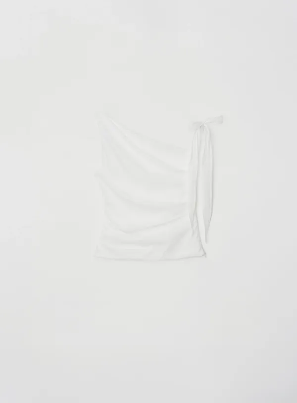 [2ND]Sandy unbal blouse(2color)