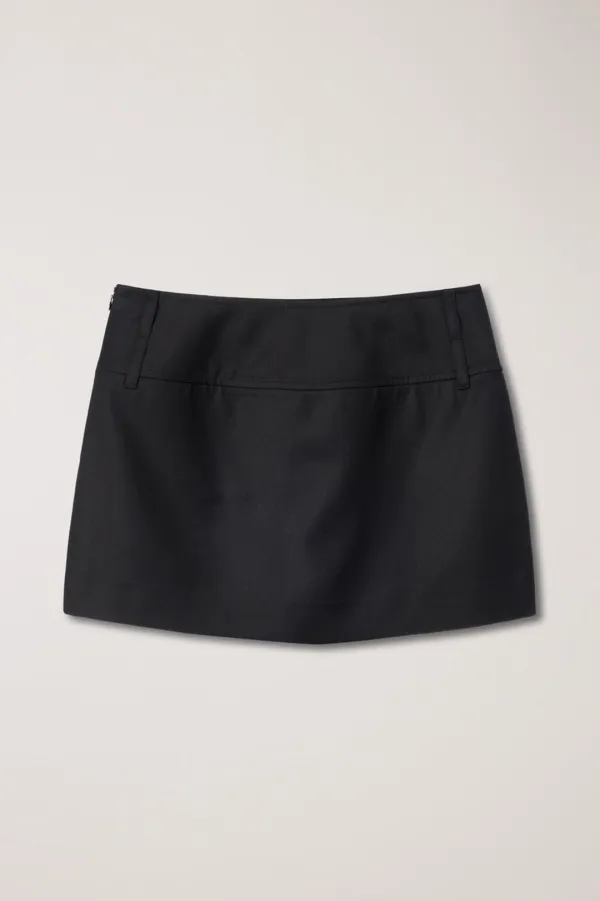 MICRO MINI SKIRT BLACK_UDSK6A205BK