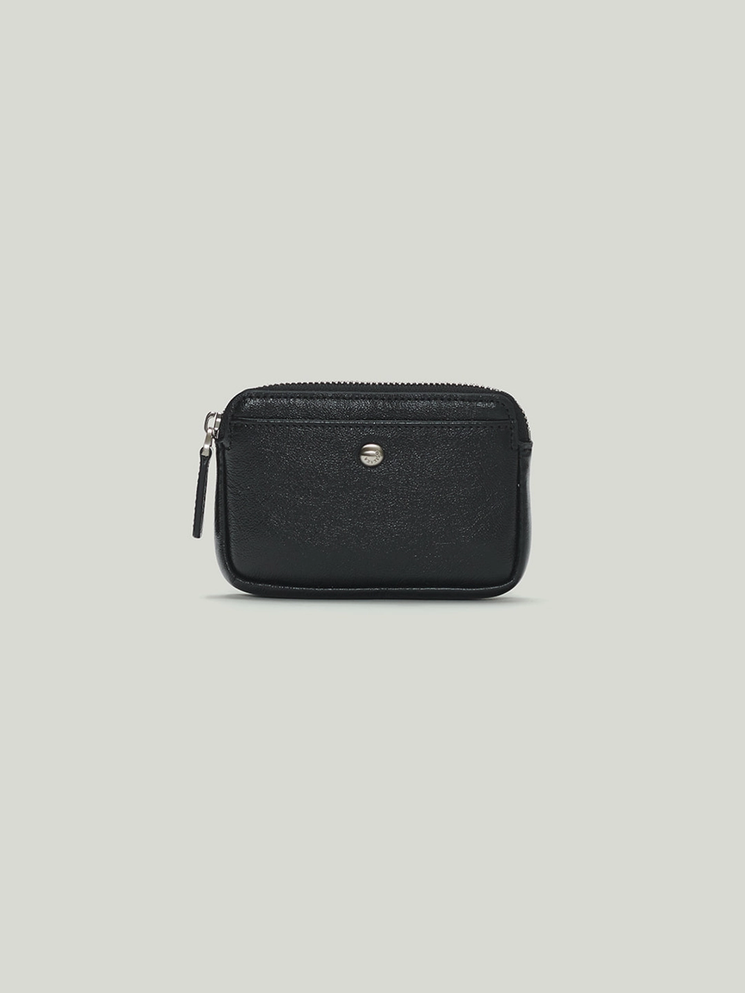 오스트카카 Pebble Zipper Card Wallet Black 상품 이미지 1