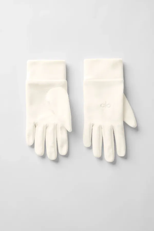 Performance Fleece Glove - Ivory/Ivory