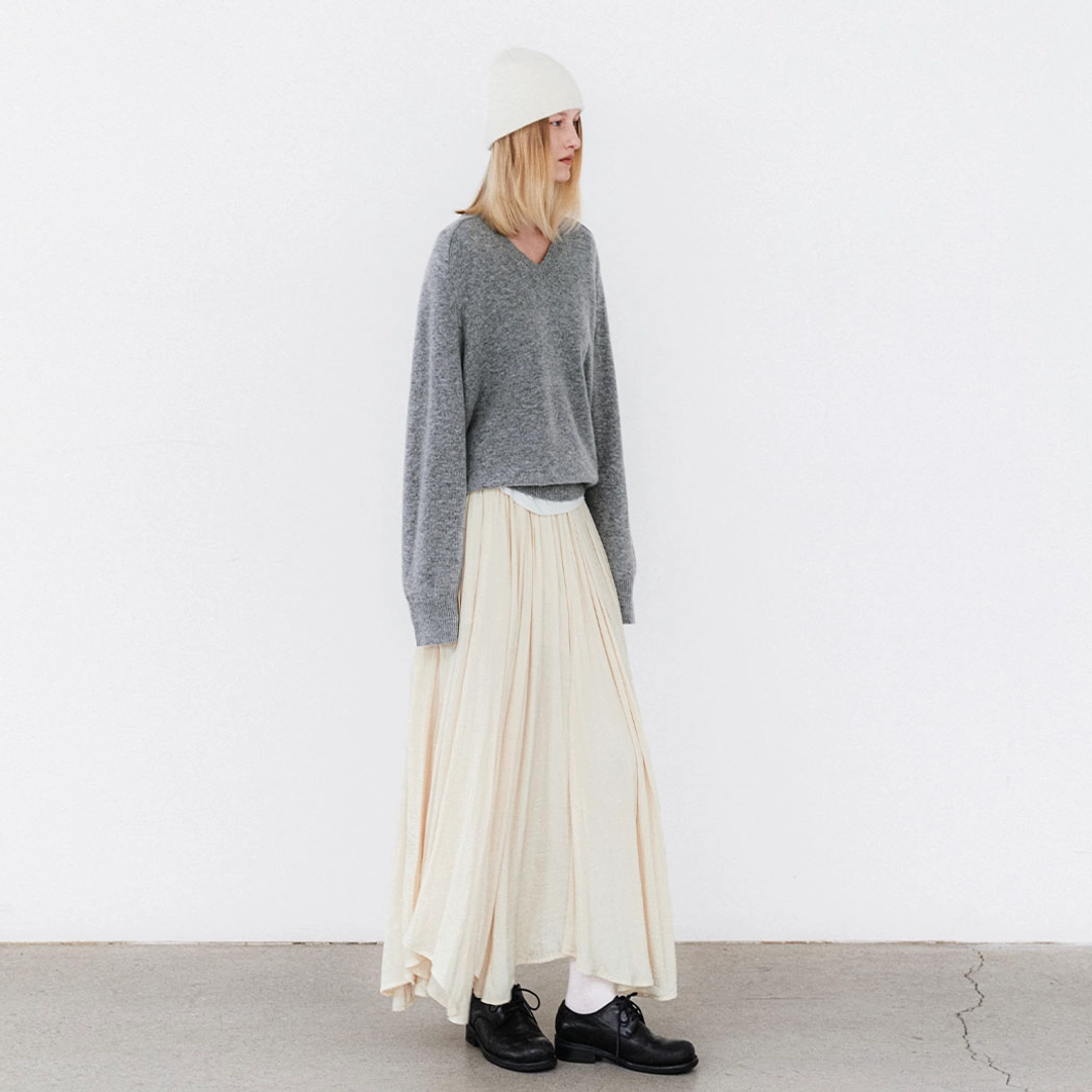 아뜰리에 나인 (SK-5058)FLORALE FLARE SKIRT 상품 이미지 2