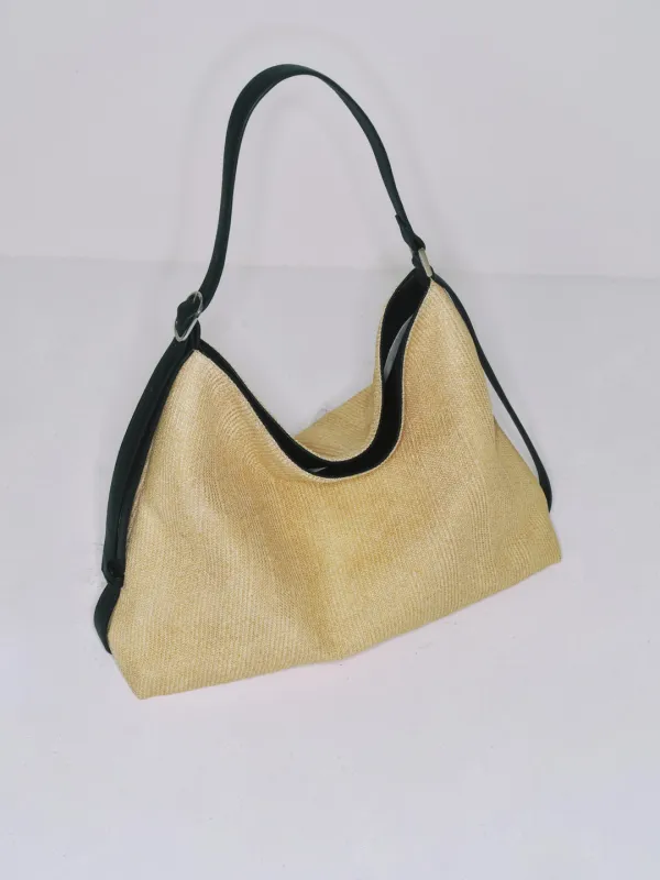 La Nuit Bag [Raphia Beige]  라피아 네트백