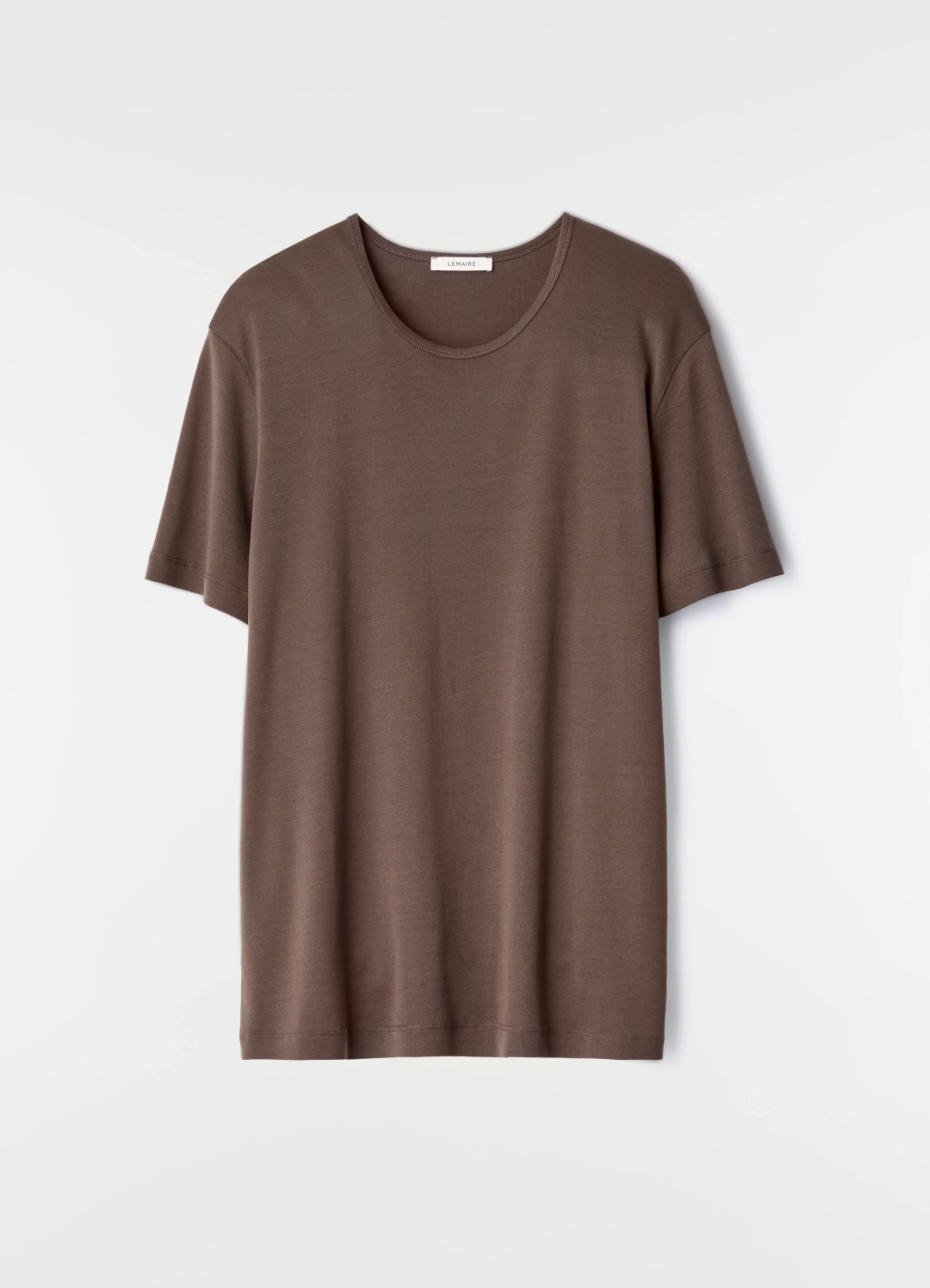 르메르 SCOOP-NECK T-SHIRT IN RIBBED JERSEY 상품 이미지 3