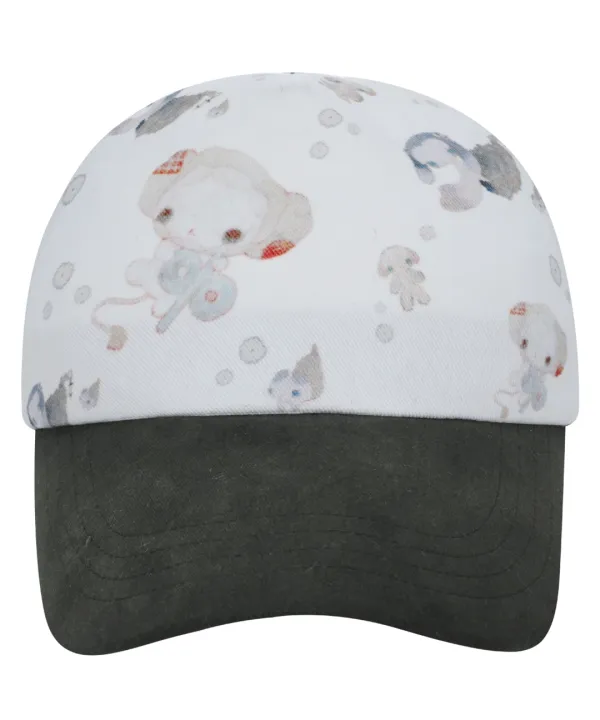 TINY WHIRL MESH CAP CHARCOAL