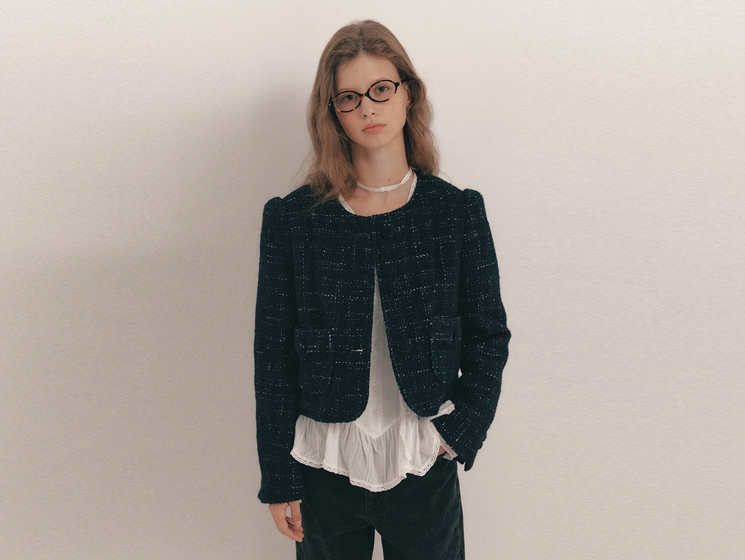플로움 Cecilia Tweed Jacket(2color) 상품 이미지 3