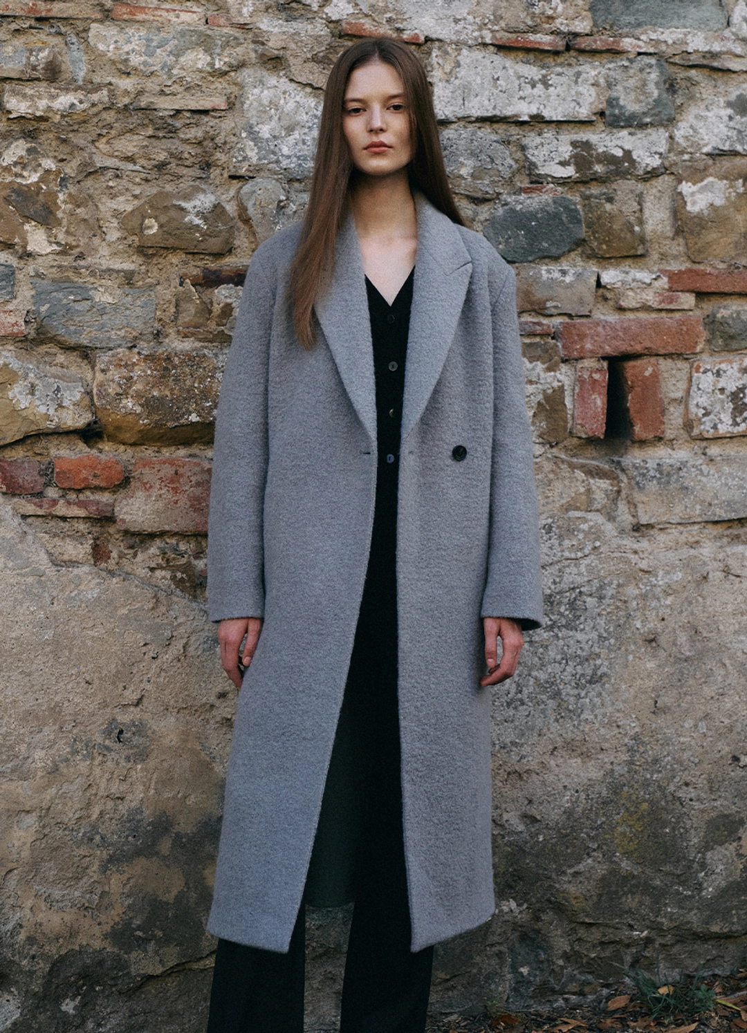 안젤로비안코 Veya Alpaca Handmade Coat 상품 이미지 2