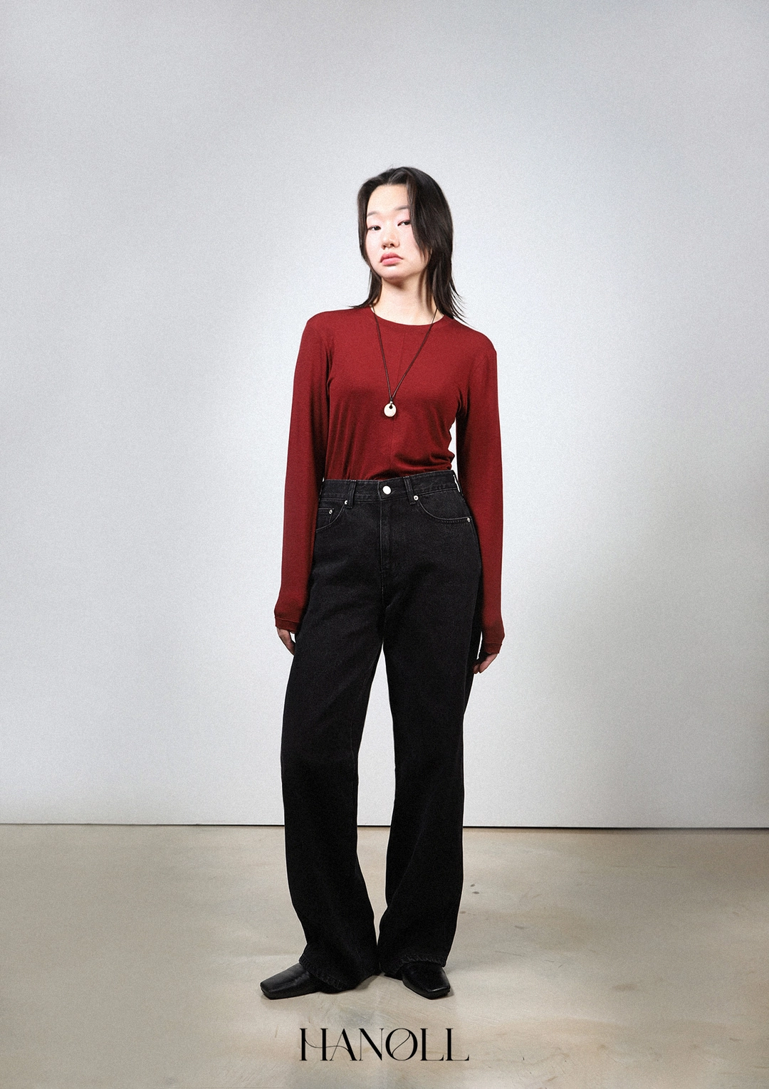한올 Walk Black Jeans 상품 이미지 2