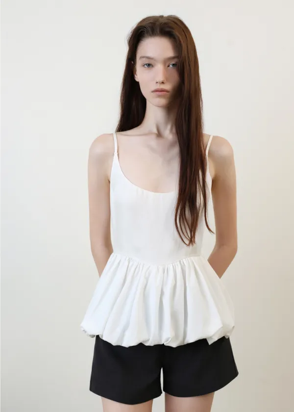 May Balloon Blouse(Ivory)