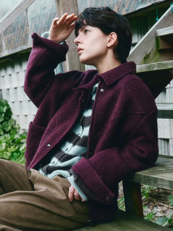Terry Wool JK_(Purple)
