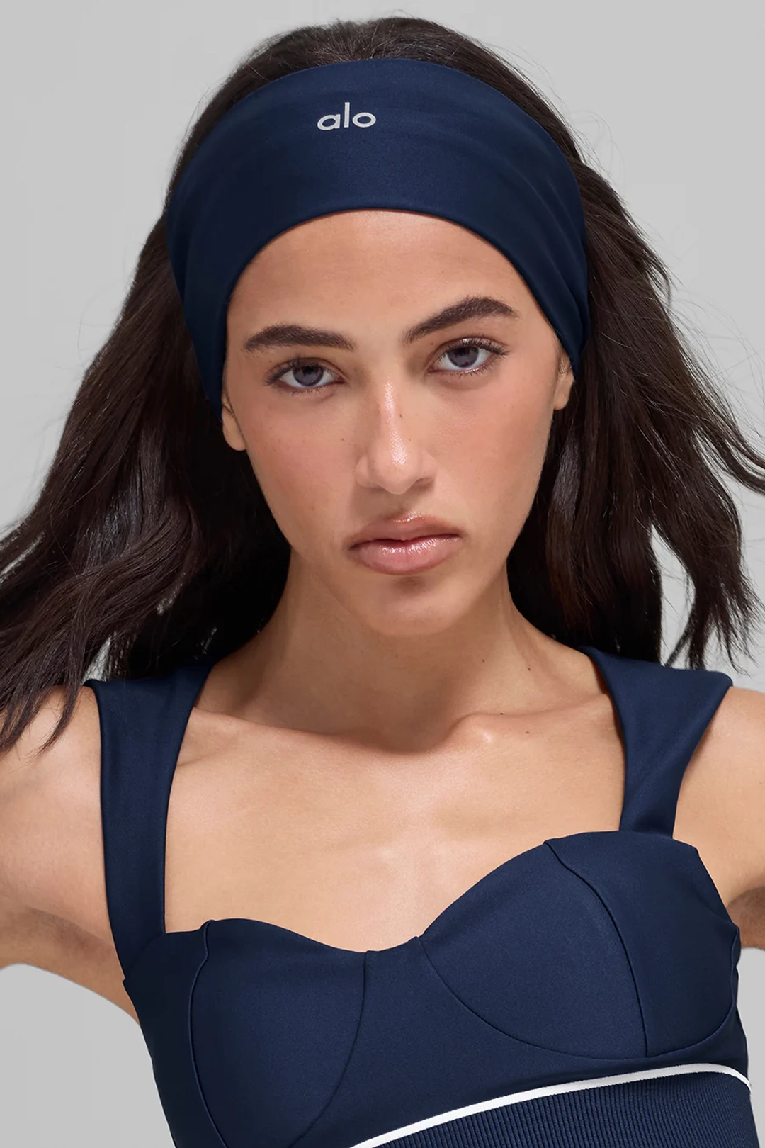 알로요가 Airlift Headband - Navy 상품 이미지 2