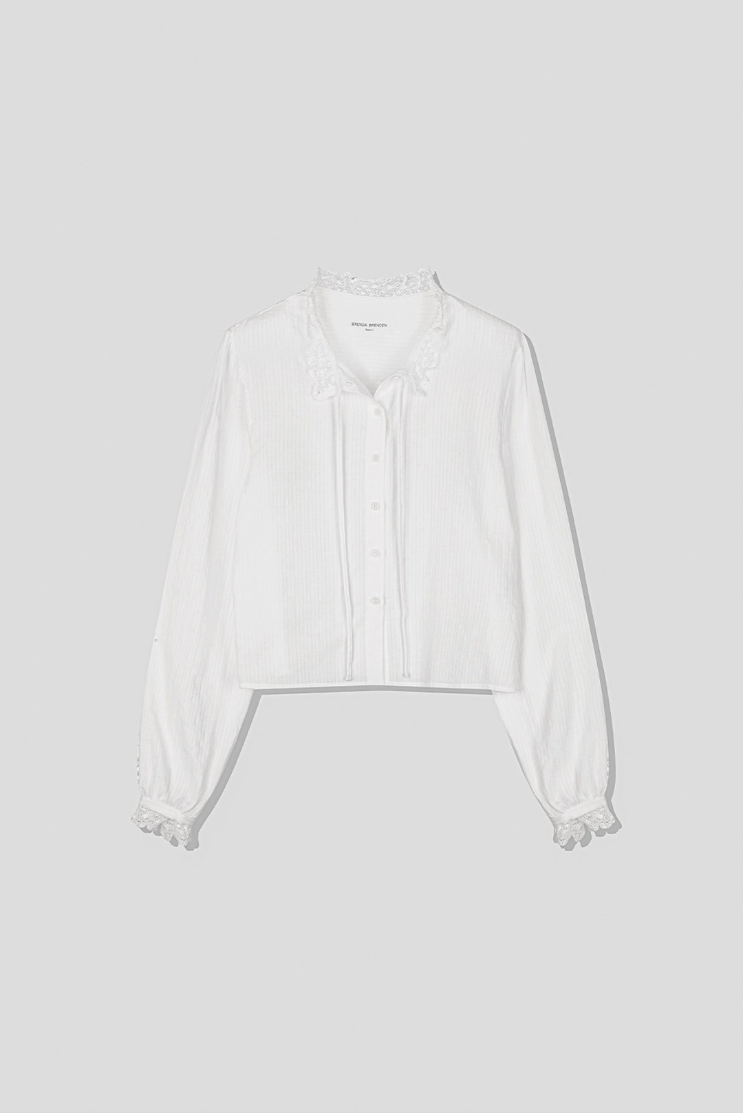 브렌다 브렌든 art blouse - ivory 상품 이미지 3