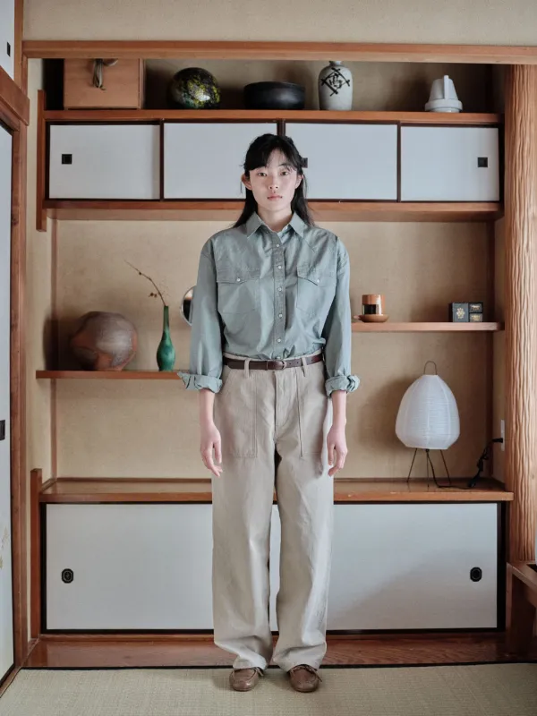 (2st) Safari Pants (Light Beige)