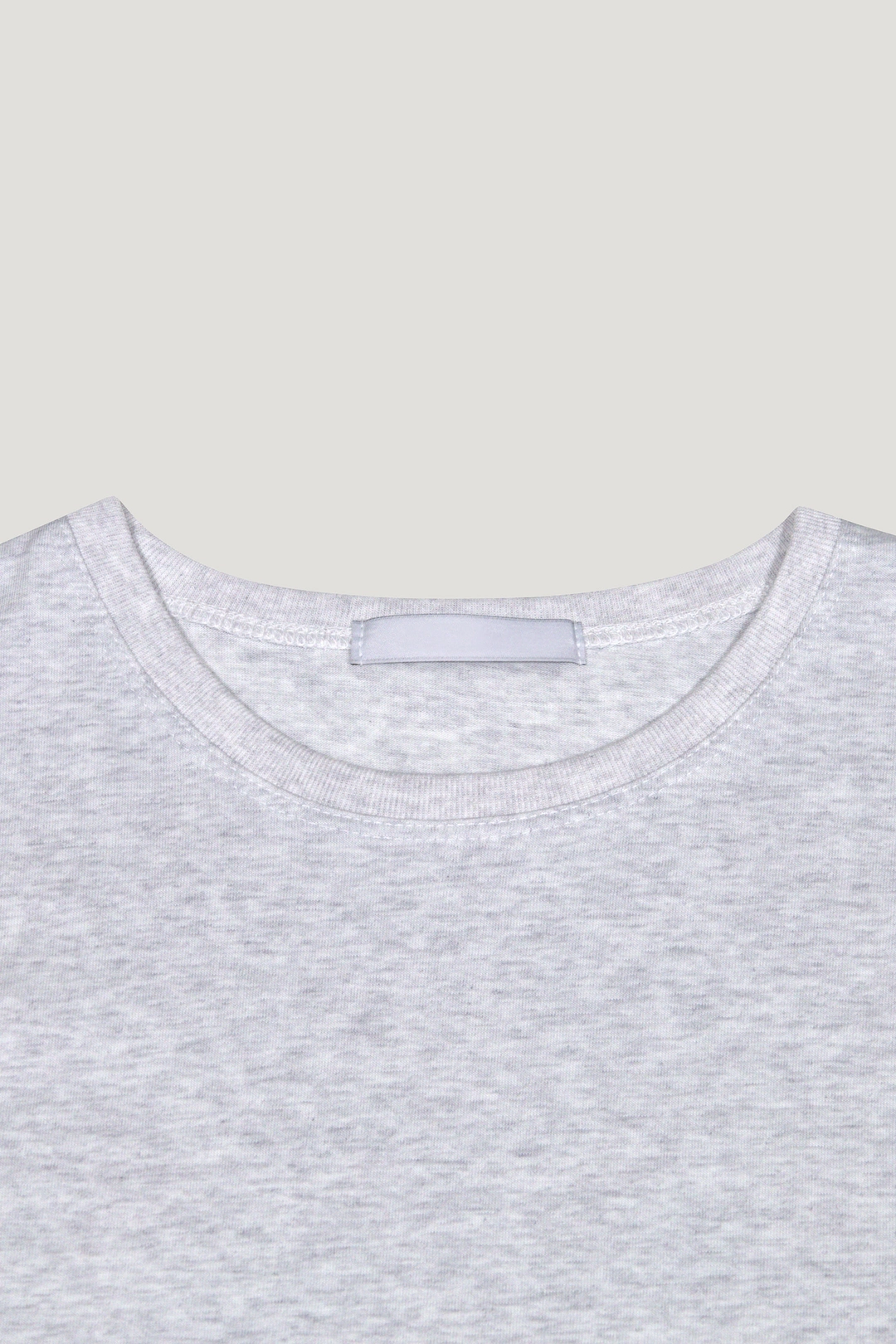 리브어리 archive line tee (white melange) 상품 이미지 2
