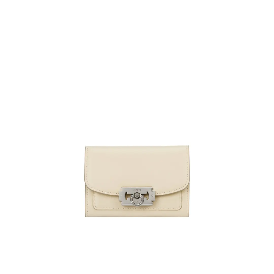 분크 [아울렛] Occam Ring Card Wallet (오캄 링 카드지갑) Milky Yellow 상품 이미지 1