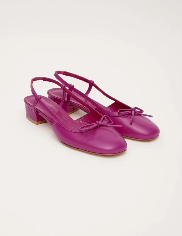 Vivian Slingback (Hot Pink)