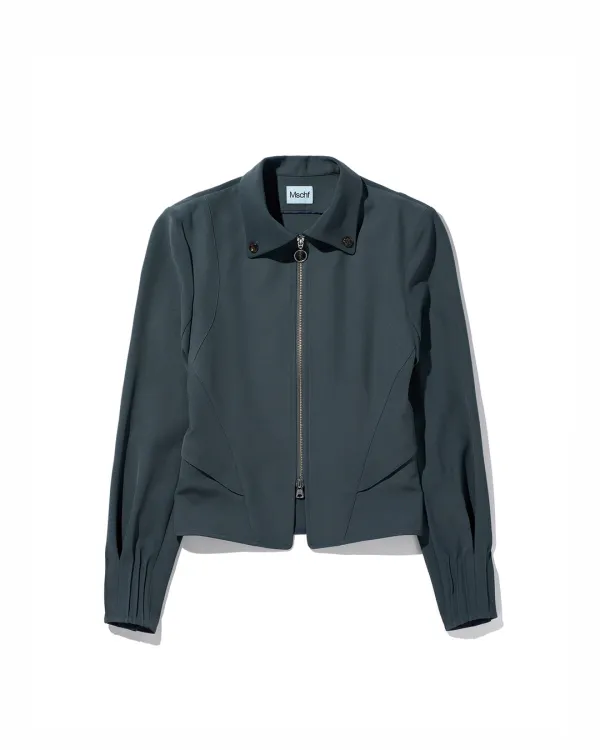 TAILORED UNIFORM JACKET_DARK TEAL