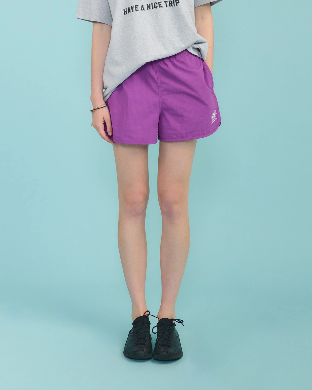 헬로선라이즈 Water Shorts(W)_Purple 상품 이미지 2