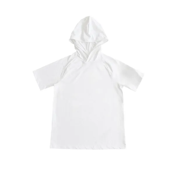 26-003 HOODED T-SHIRT (WHITE)