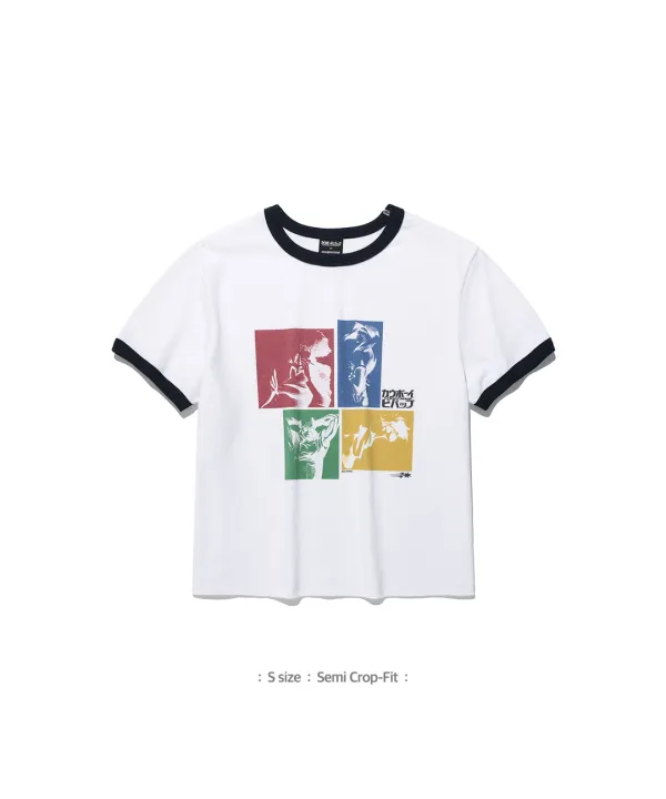 x cowboy bebop op ringer tee[white]