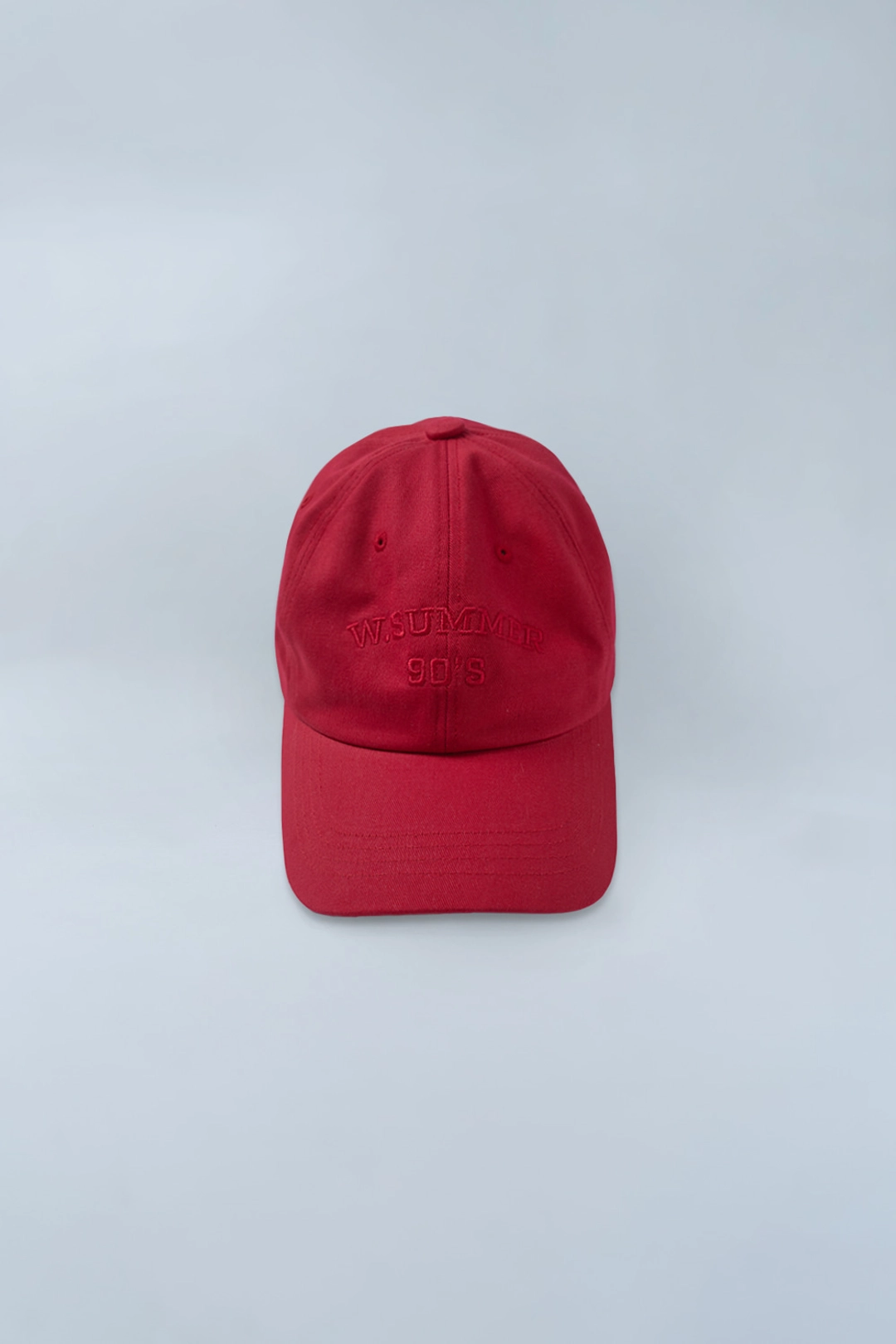 위드아웃썸머 Summer logo cap_red 상품 이미지 1