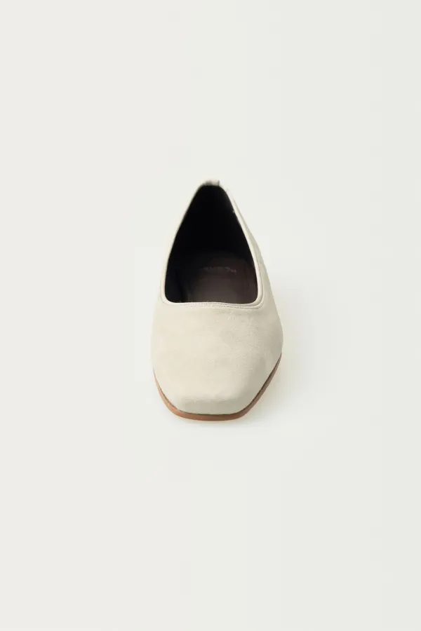 2ND / Melle low heel pumps (Gray suede)