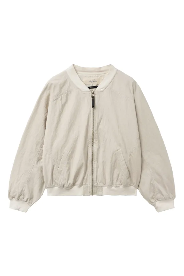 Via Harper blouson (Light beige)