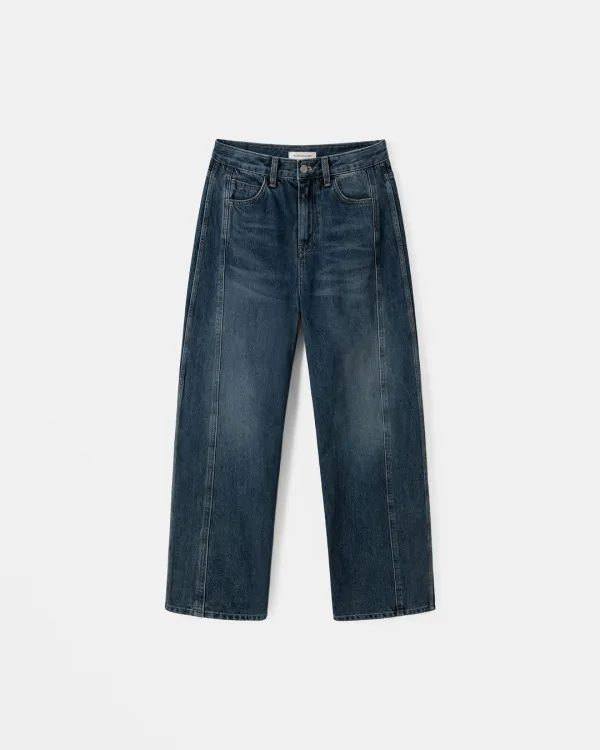 Rion Side Panel Loose Denim