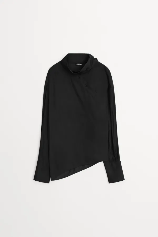 Ritz Tie Blouse black