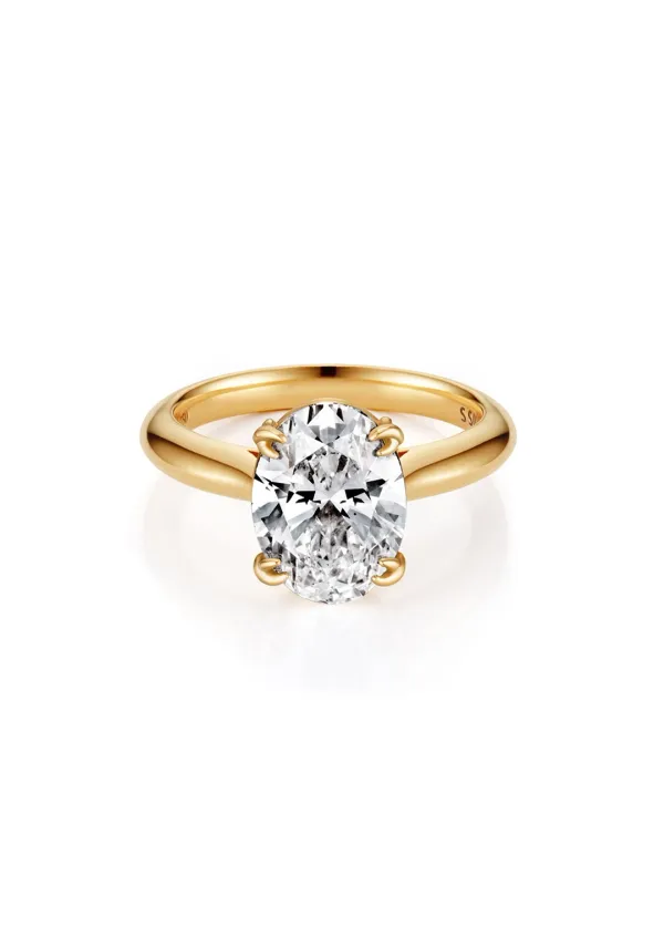[G] 3CT Oval Diamond R