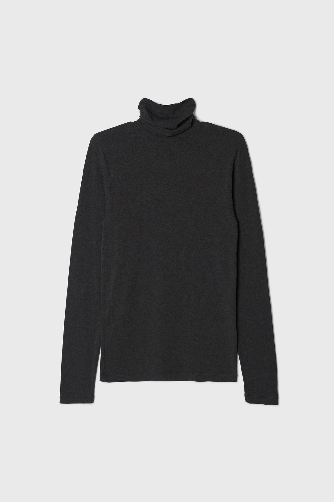네세서리 Slim Turtleneck T-shirt (Charcoal) 상품 이미지 1