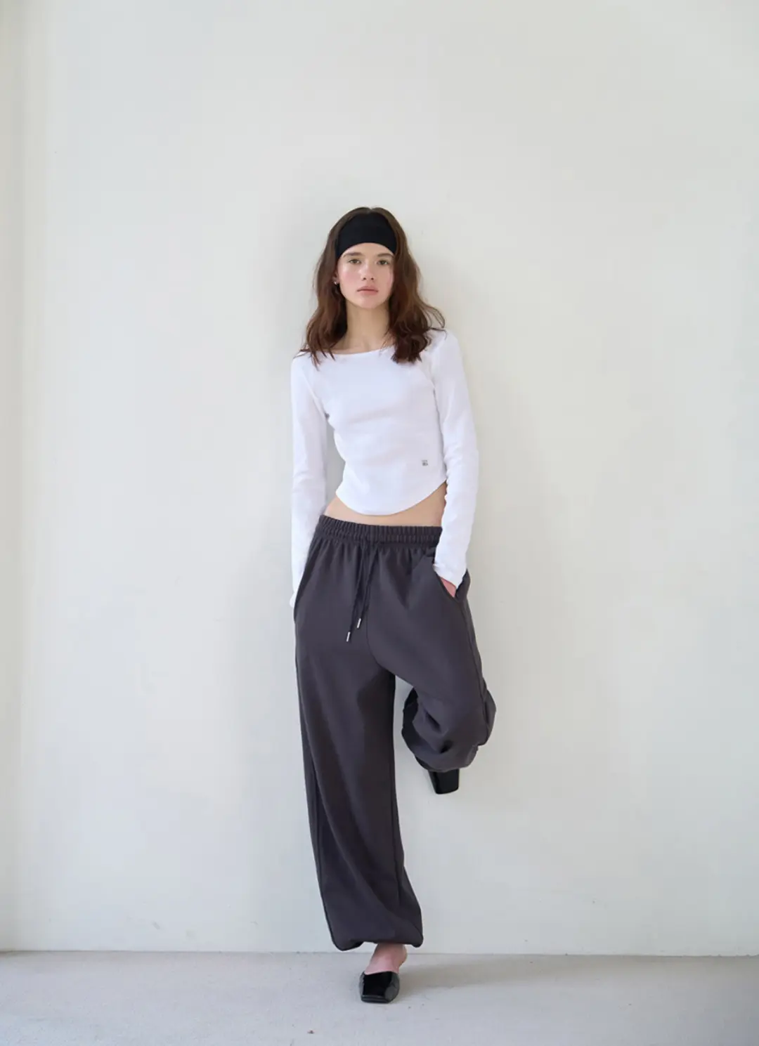 오디에스 [Essential] Rio Jogger Pants (Melange Gray) 상품 이미지 2