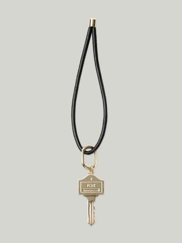 [folnua x fi,ore]Mini Post Bag Keyring - gold미니 포스트 백키링