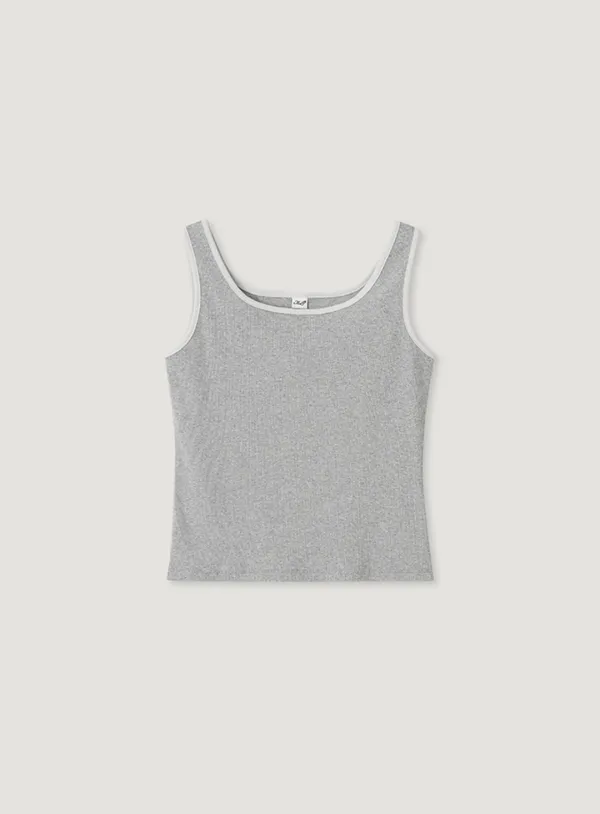 VONNY EDGE SLEEVELESS_MELANGE GREY