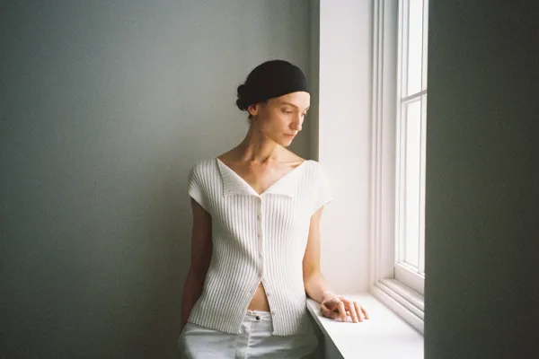 Claire Boat-neck Cardigan (ivory)