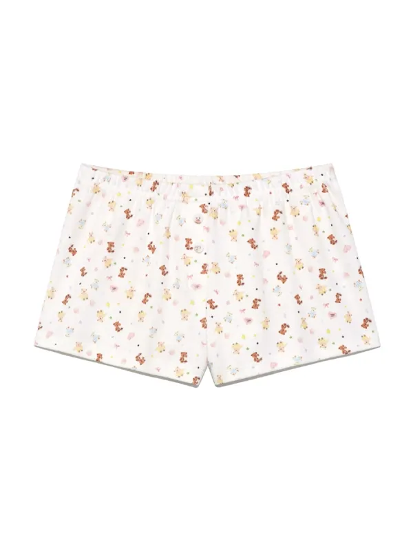 WILD BUTTON SHORTS (TEDDY)