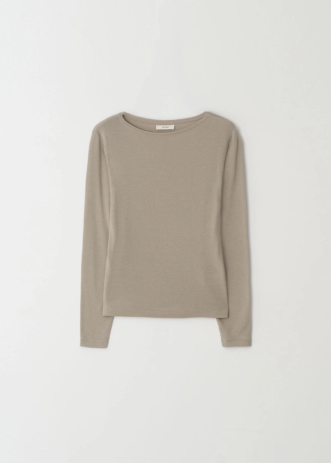 더라이 Boat-neck Wool Top(Beige) 상품 이미지 3
